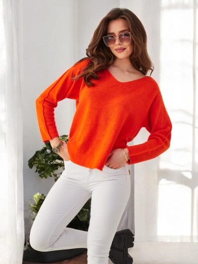Royalfashion Pull féminin en viscose fin
