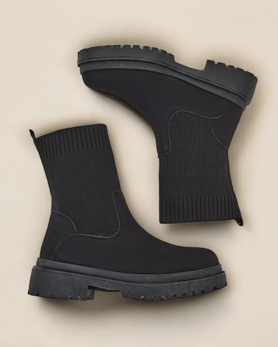 Bottines à enfiler pour femmes Royalfashion Dorino