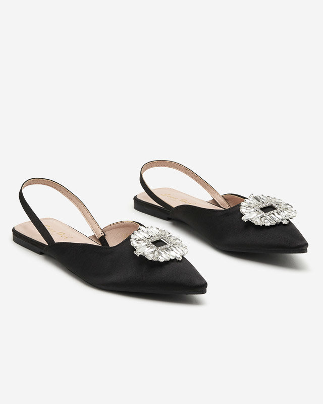 OUTLET Ballerines noires Etalli. Chaussure