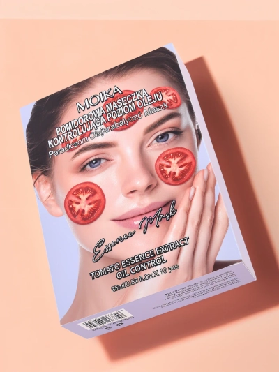 MOIKA Masque en tissu à la tomate pour le contrôle du sébum