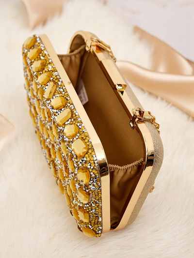 Sac pochette pour femme Royalfashion Crystal Glam