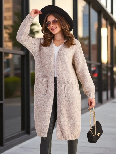 Poncho en tricot pour femme de Royalfashion