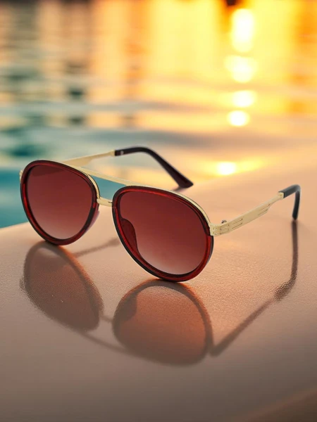 Royalfashion Lunettes de soleil style mucha (oversize) Muse