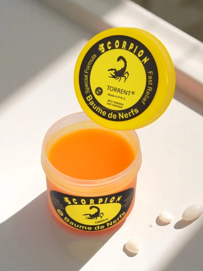 Baume-pommade à l'extrait de venin de scorpion pour les douleurs musculaires et articulaires