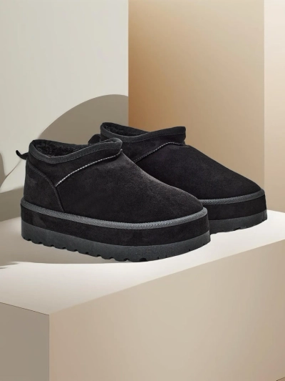 Royalfashion Bottes de neige courtes pour femmes a'la Biovve