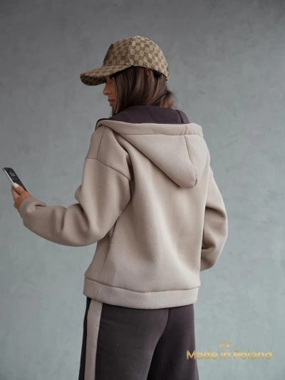 Royalfashion Ensemble de survêtement en coton pour femmes