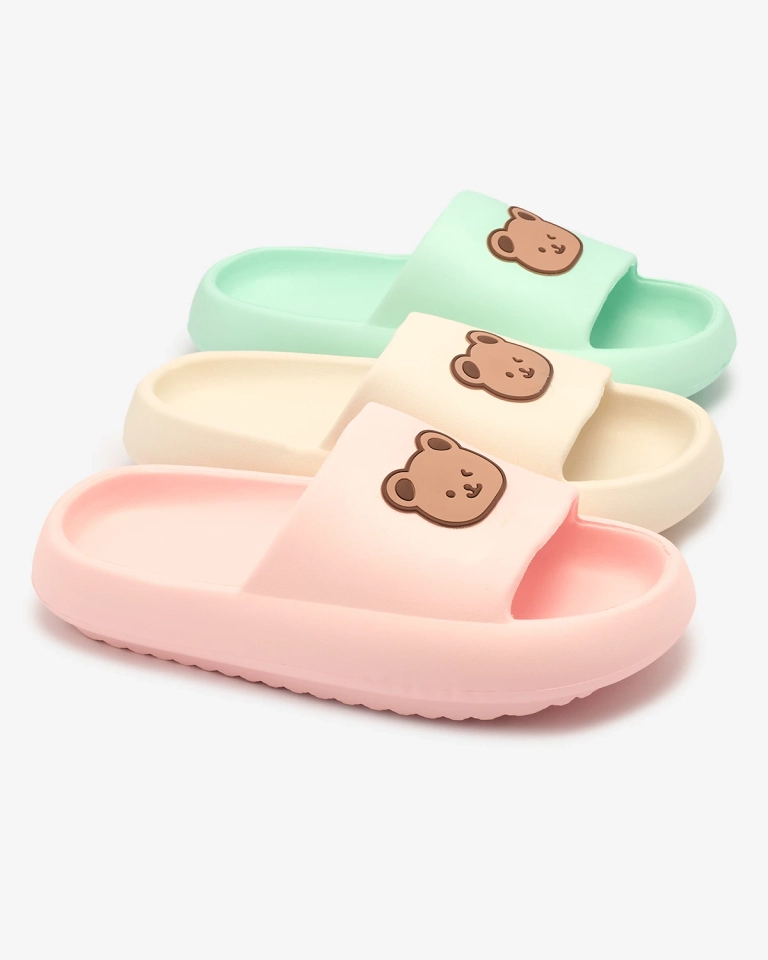 Royalfashion Tongs en caoutchouc crème pour femme Mabyn