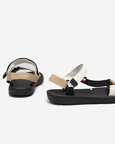 Icon Sandales blanches en tissu pour femme Ojo- Footwear
