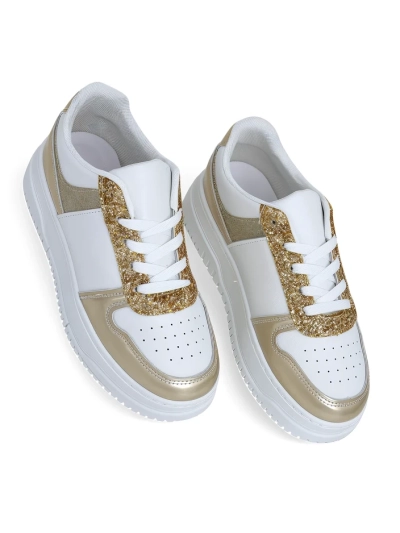 Baskets Royalfashion pour femmes avec paillettes Qisofi