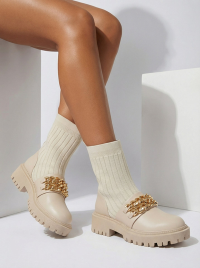 Royalfashion Bottes élégantes pour femmes avec ornement Olluf