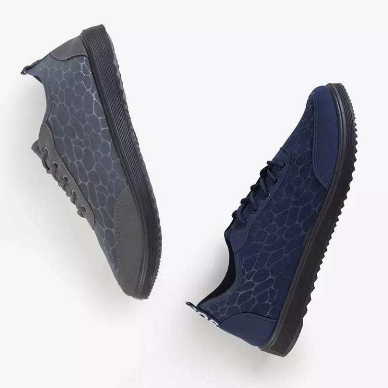 OUTLET Rafa chaussures de sport homme bleu marine - Chaussures