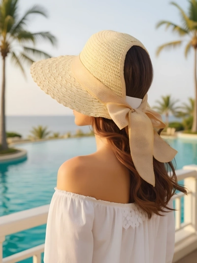 Chapeau de paille femme Royalfashion Mira Flare