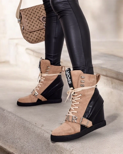Royalfashion bottines Ronii à talons pour femmes