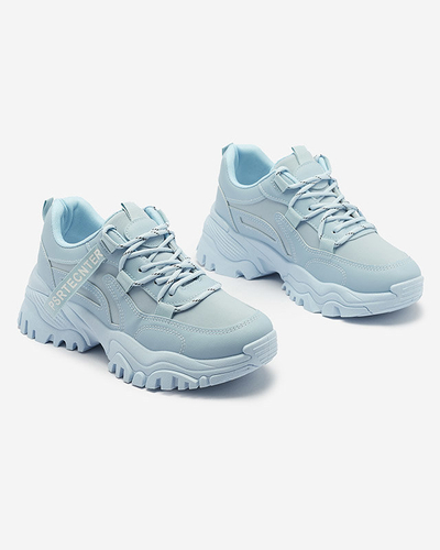 Chaussures de sport bleues pour femmes Evilpo- Footwear