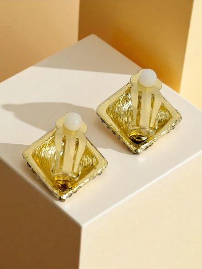 Royalfashion Boucles d'oreilles à clip pour femmes avec zircons