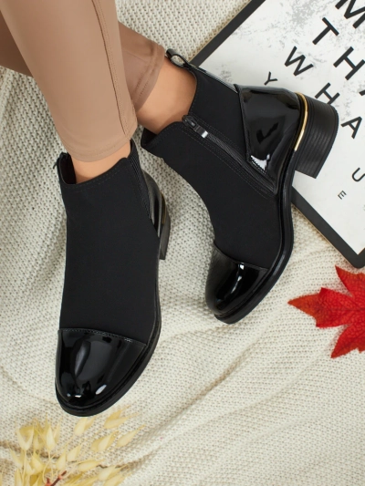 Bottines pour femmes en cuir écologique Eriselle