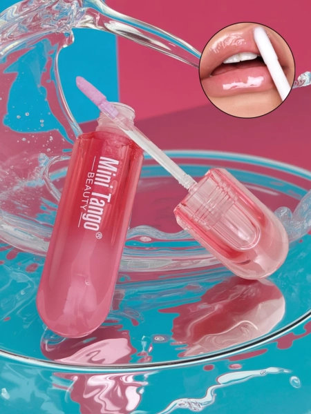 Gloss à lèvres avec couleur pailletée Chic