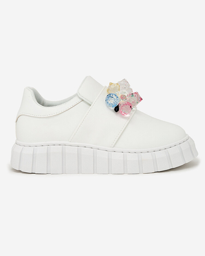 Royalfashion Demi chaussures de sport avec galets colorés Resinello