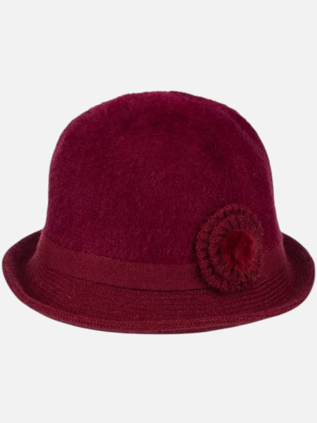 Chapeau melon pour femmes avec décoration Ruby Claire