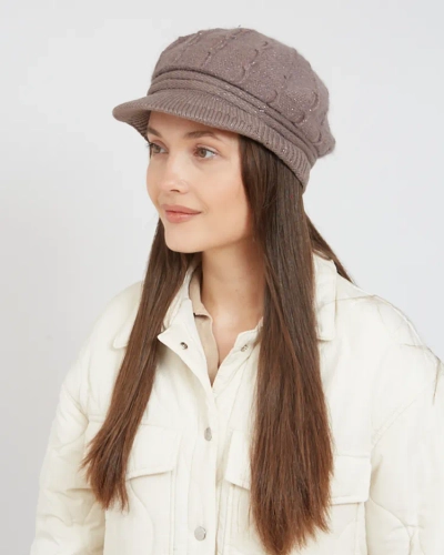 Mode royale pour femme Béret avec visière