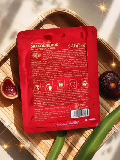 Sadoer Vitalis Dragonis Masque Anti-rides Ganoderma Lucidum 25ml