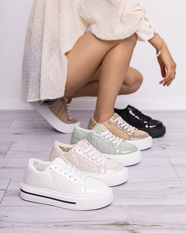 OUTLET Baskets de sport blanches pour femme Smaqo - Footwear