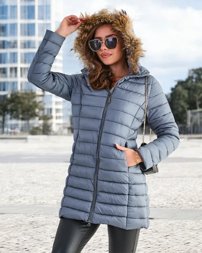 Veste d'hiver matelassée pour femme de Royalfashion