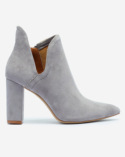 Bottes grises avec coupe Alania - Footwear