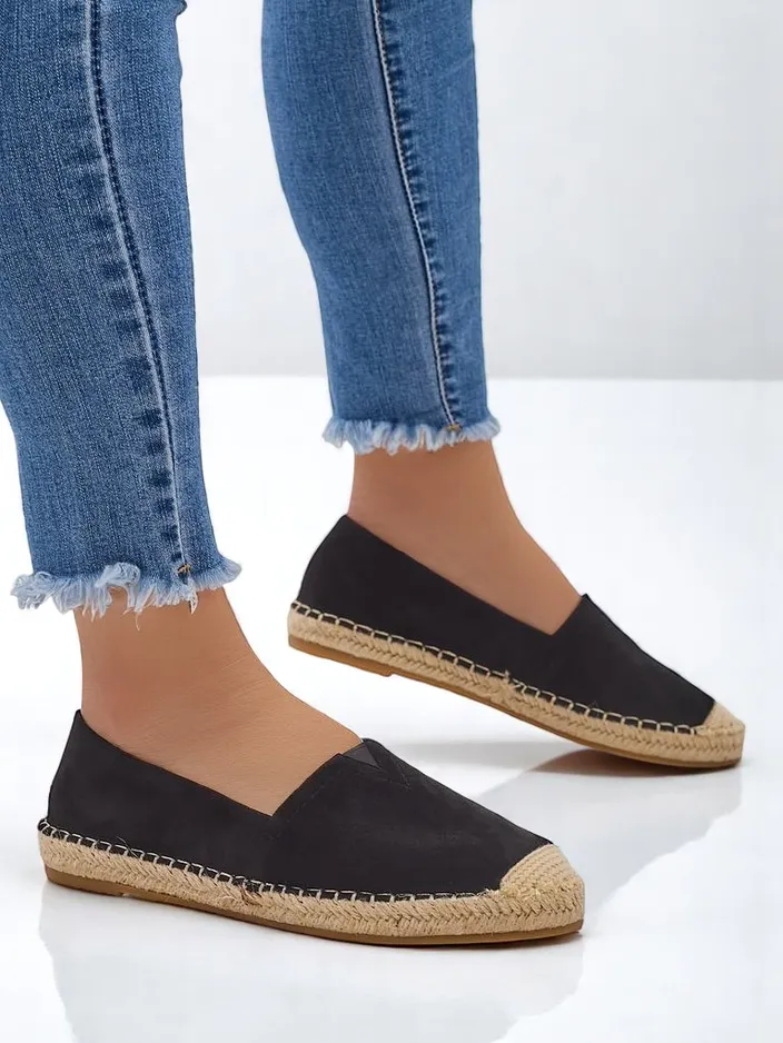 Royalfashion Espadrilles éco-suede pour femmes Loropez