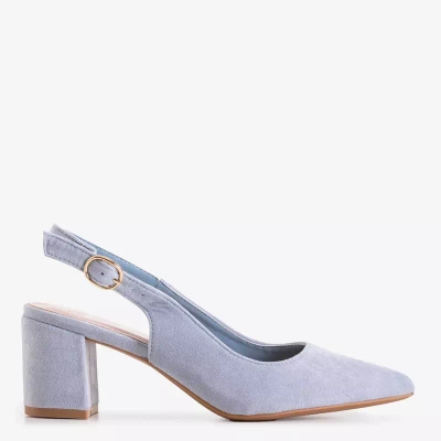 OUTLET Sandales femme bleues sur le poteau Siofra - Chaussures