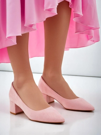 Royalfashion Chaussures à talons bas pour femmes Agas