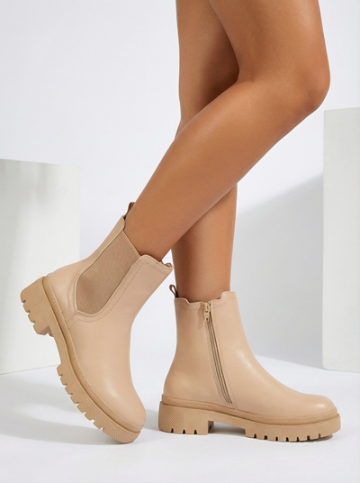 Royalfashion Bottes Dovivas en cuir eko pour femme