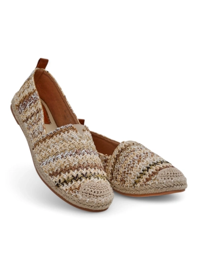 Royalfashion Espadrilles tissées pour femmes Asadaca