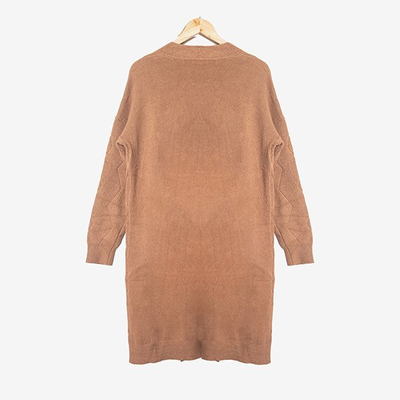 Cardigan Femme Beige - Vêtements