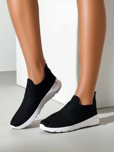 Chaussures de sport en tissu pour femmes Royalfashion à enfiler Satet