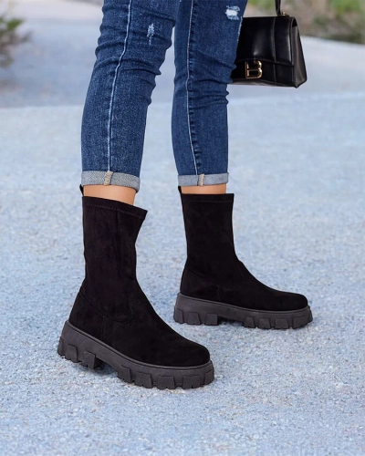 Bottes à plateforme pour femmes Royalfashion Firo