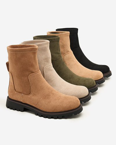 Royalfashion Bottes Gebimma pour femme en éco-suède