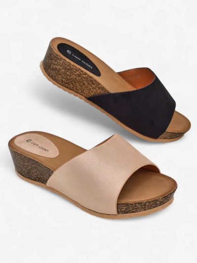 Sandales compensées basses Royalfashion pour femmes Maderas