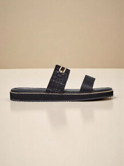 Royalfashion Chaussons à semelle plate pour femmes Mamma
