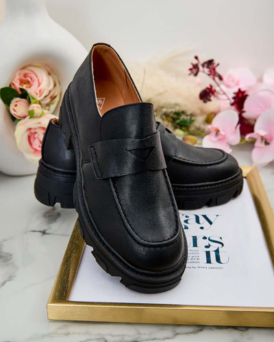 Royalfashion Mocassins élégants pour femme Xicci