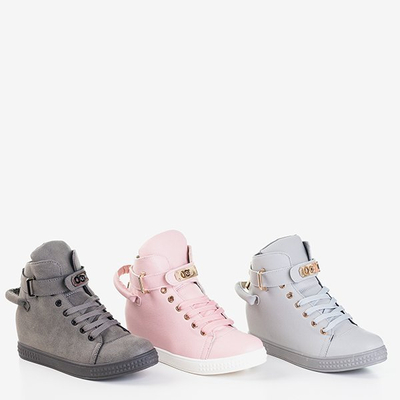 Baskets roses ornées d'or Harla - Footwear