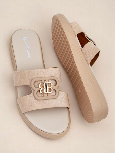 Royalfashion Claquettes plates ChicStep pour femmes