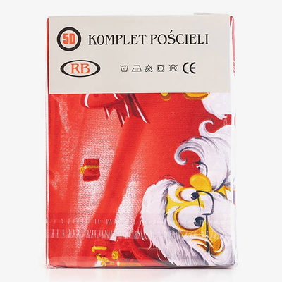 Literie de Noël avec Santa Clauses 160x200 - Draps