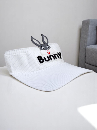 Royalfashion Visière pour enfants avec oreilles de lapin