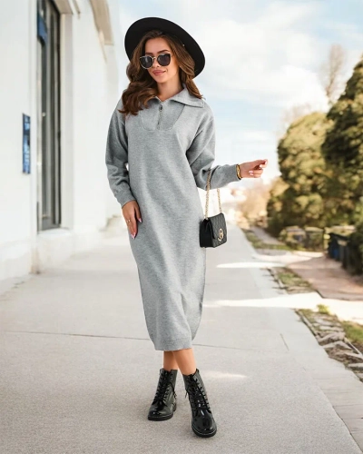Robe pull longue pour femmes de Royalfashion