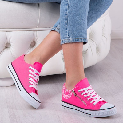 Baskets rose fluo à imprimé Fabiana - Footwear