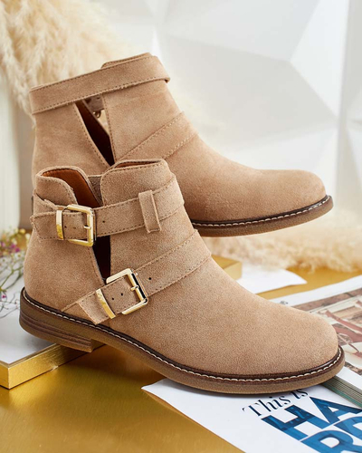 Royalfashion Bottes à découpes Geronsa pour femme