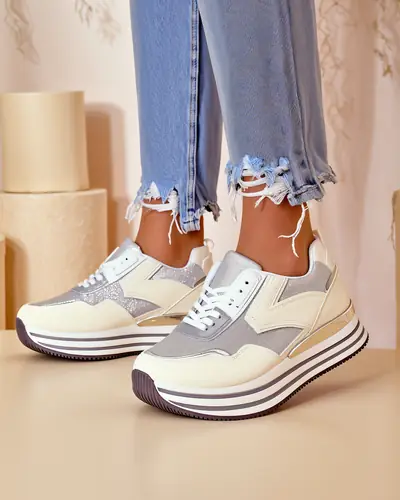 Baskets Royalfashion pour femmes avec paillettes Borovis