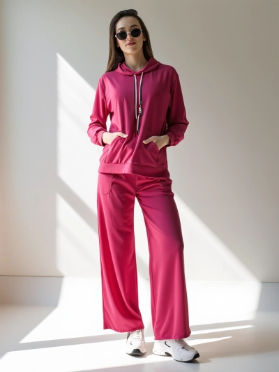 Royalfashion Ensemble décontracté en viscose pour femmes