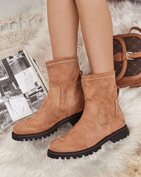 Royalfashion Bottes Gebimma pour femme en éco-suède